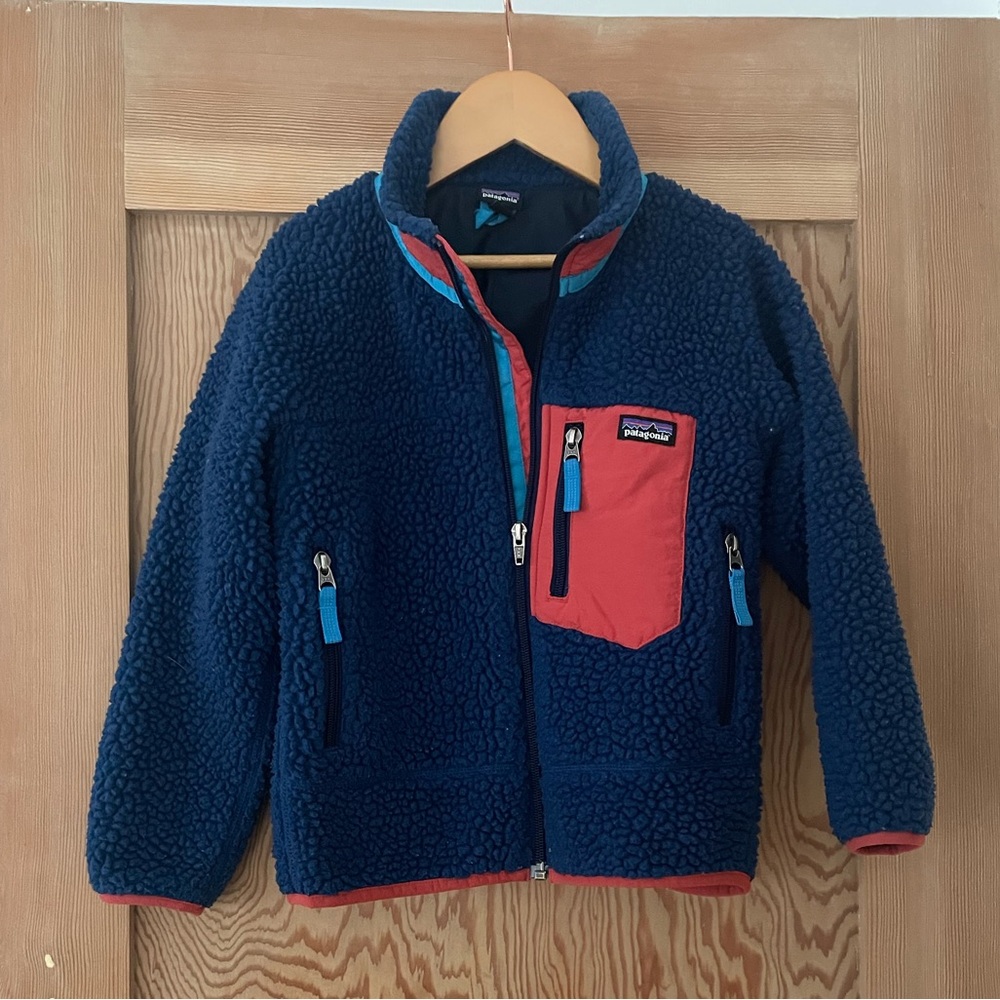 Patagonia kids retro x fleece jacket